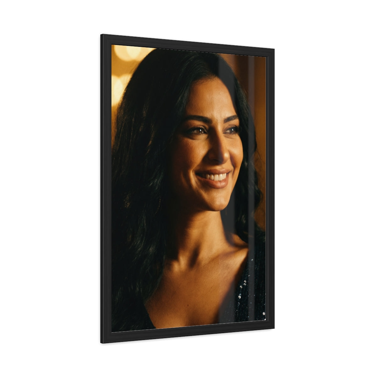 Framed Poster - Cinematic Portrait — Portrait