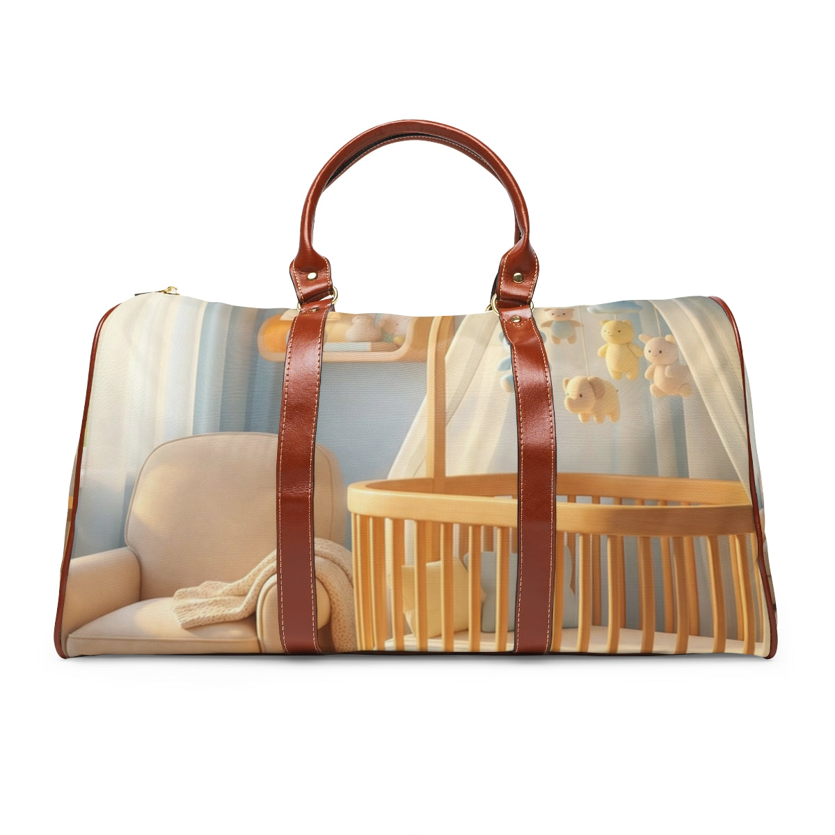 Serene Waterproof Travel Bag - Soft Blue