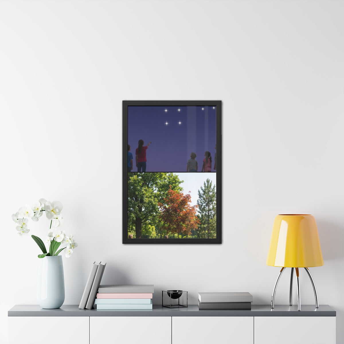 Framed Posters - Stardust & Forest Discovery — Portrait... |...