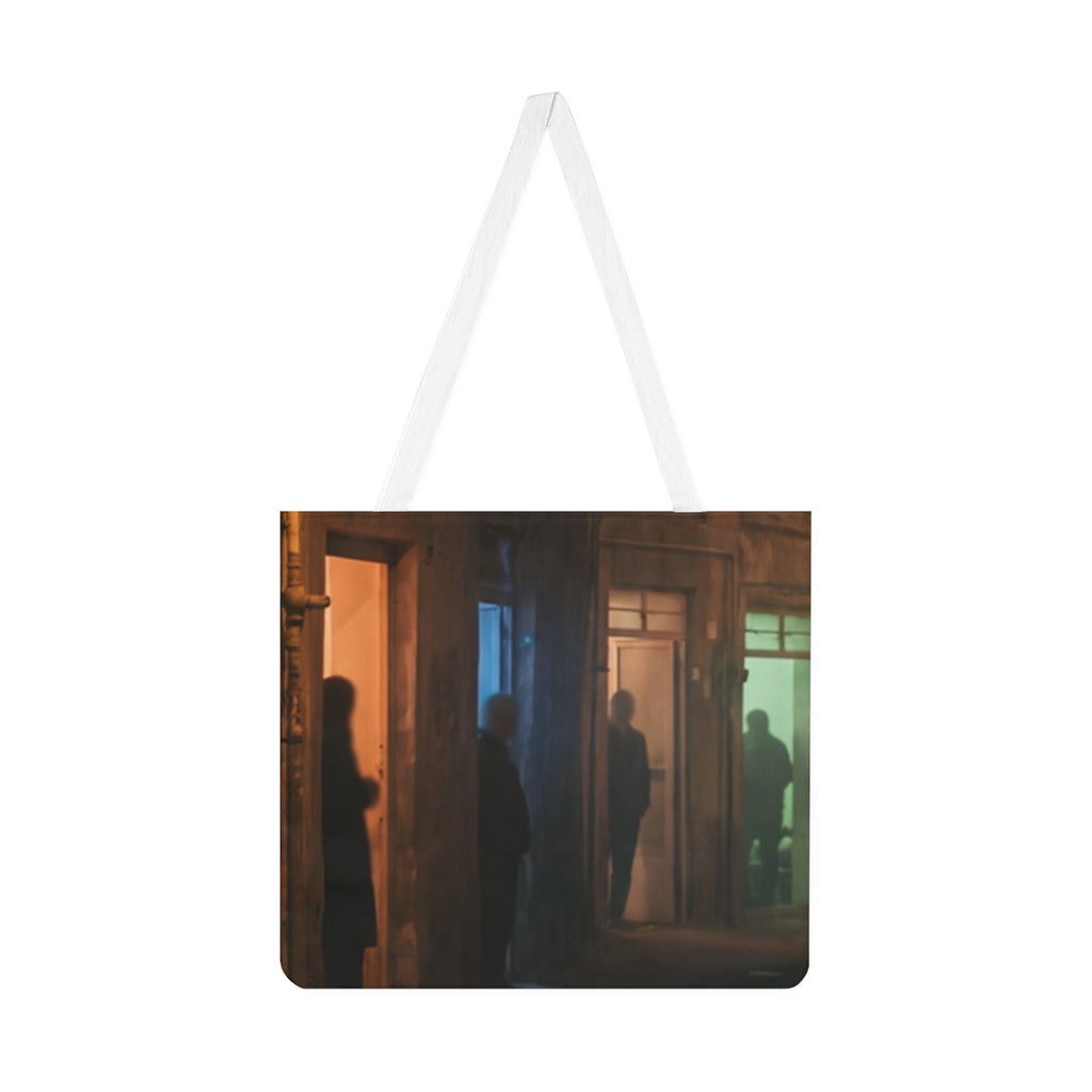 Shoulder Tote Bag - Shadowed Alleyway Mystery Art Print |...