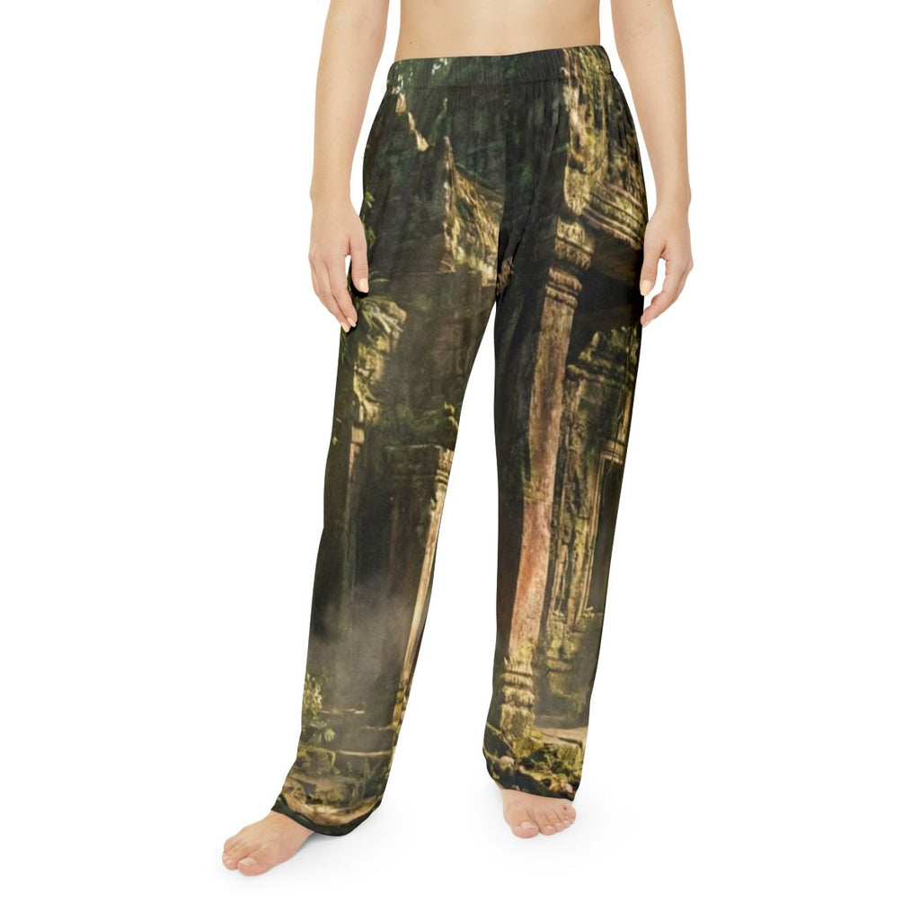 Women's Pajama Pants - Sacred Ruins | Echovira Gallery