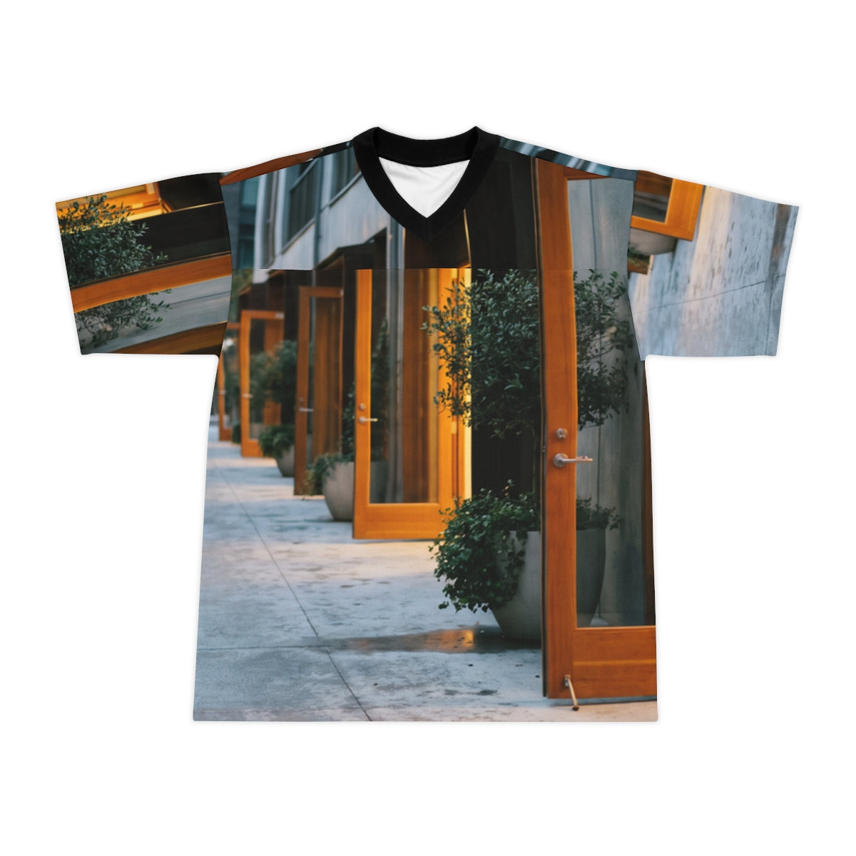 Unisex Football Jersey - Twilight Promenade | Echovira...