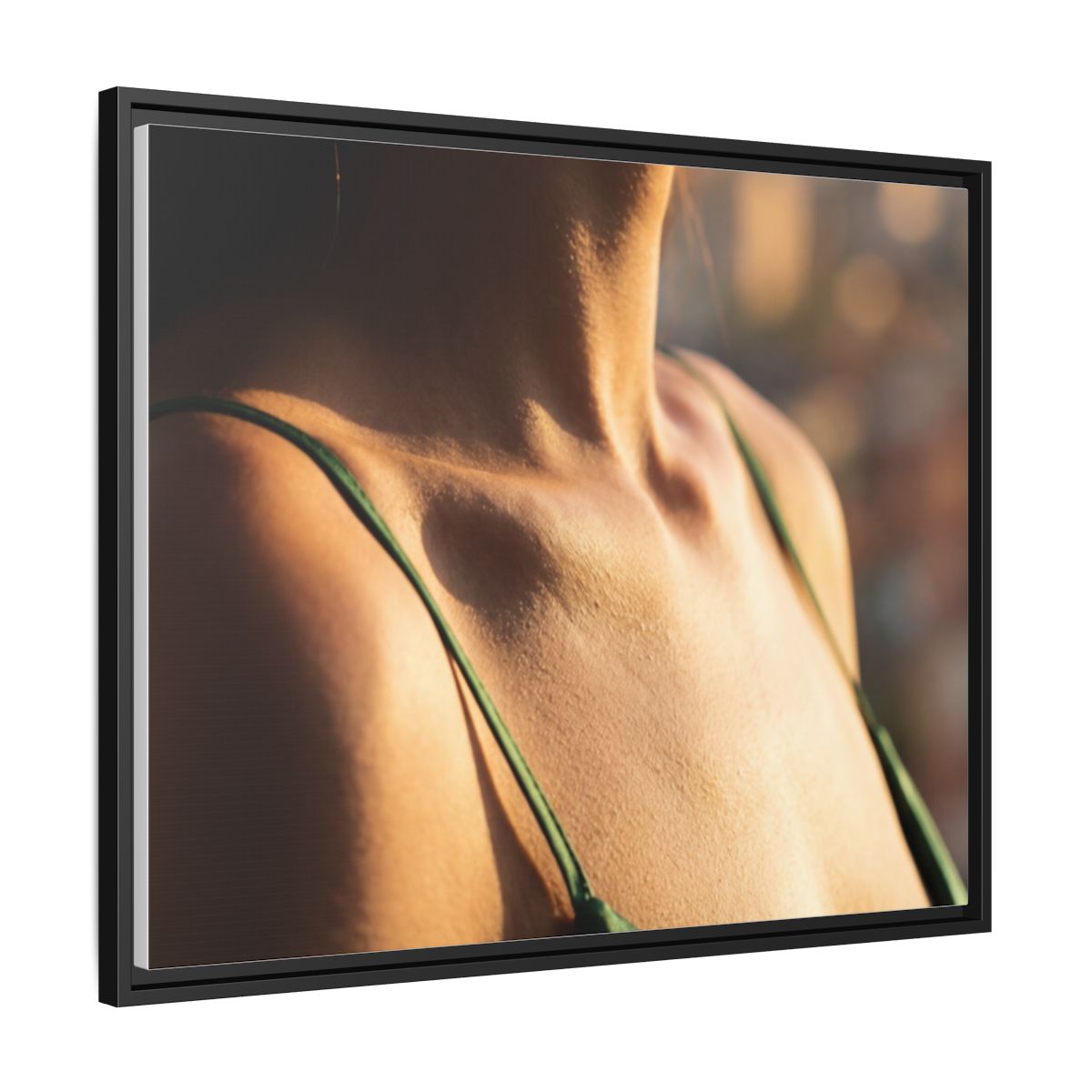 Matte Canvas Framed - Golden Hour Portrait