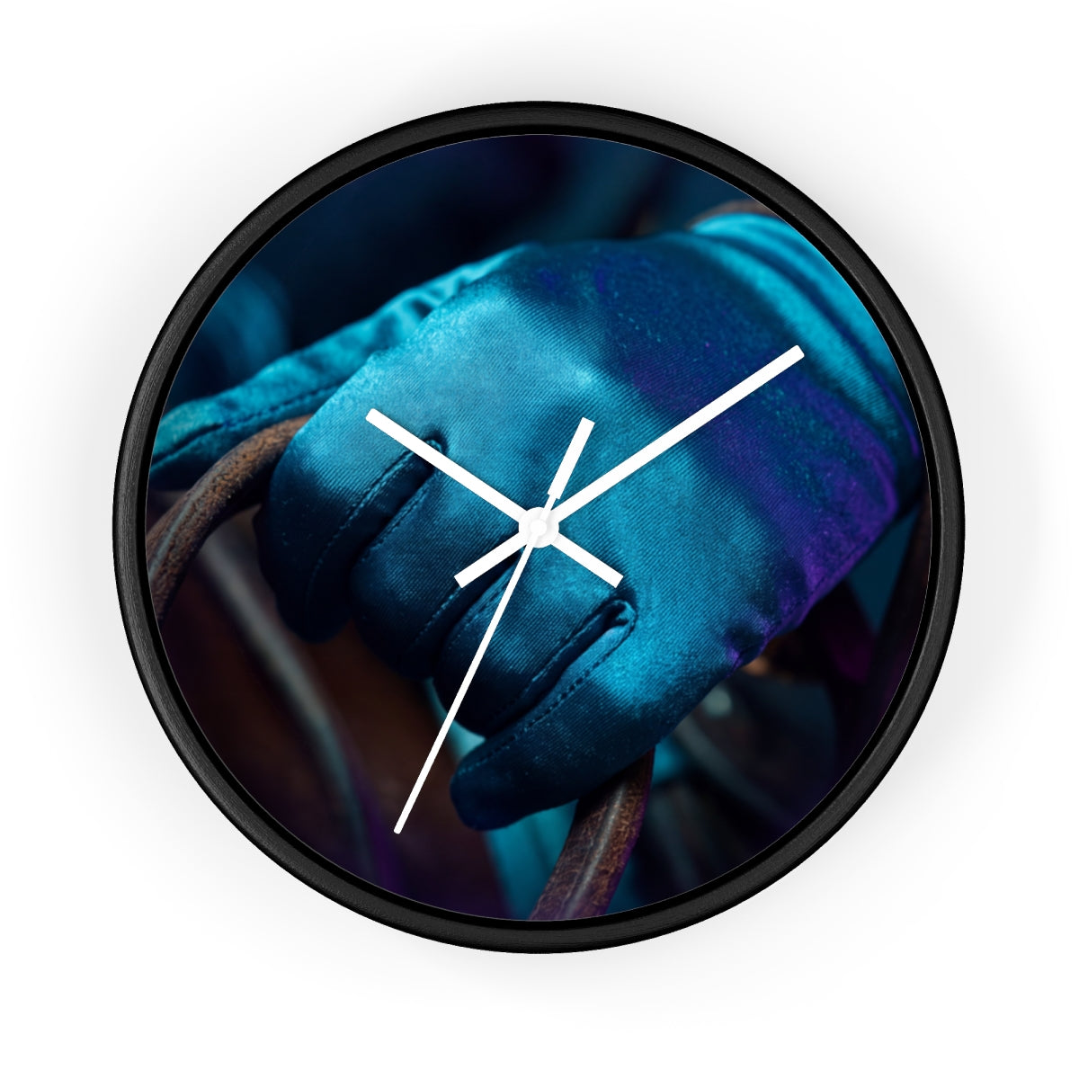 Wall Clock - Satin Whispers | Echovira Gallery