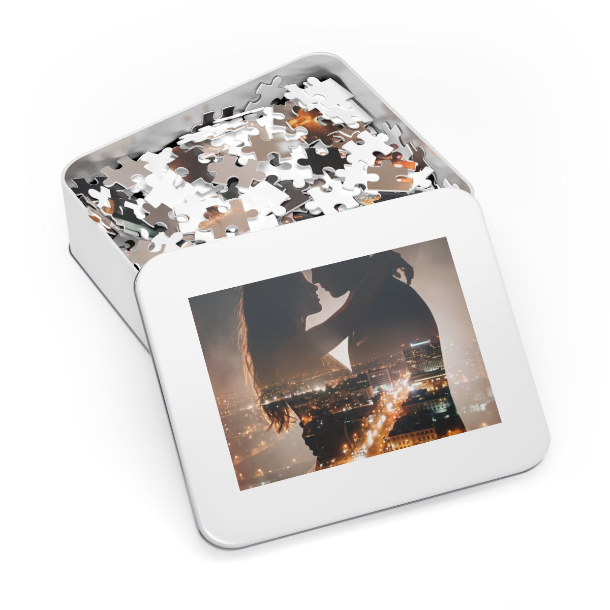 Jigsaw Puzzle with Tin - Midnight Lovers Journey (30, 110......