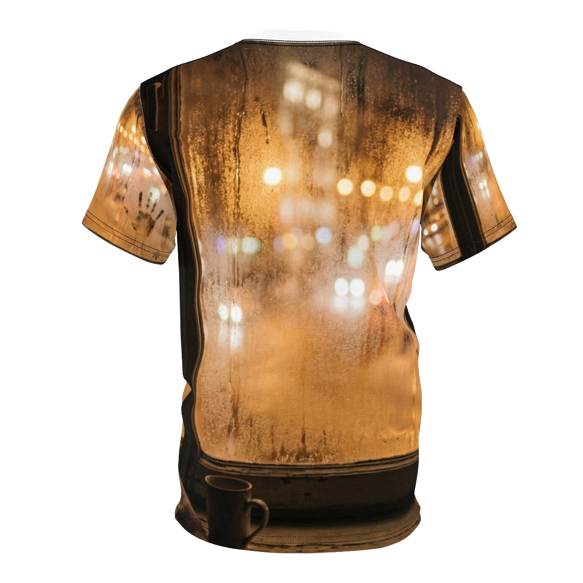 Men's Cut & Sew Tee - Amber Rain Vista | Echovira Gallery