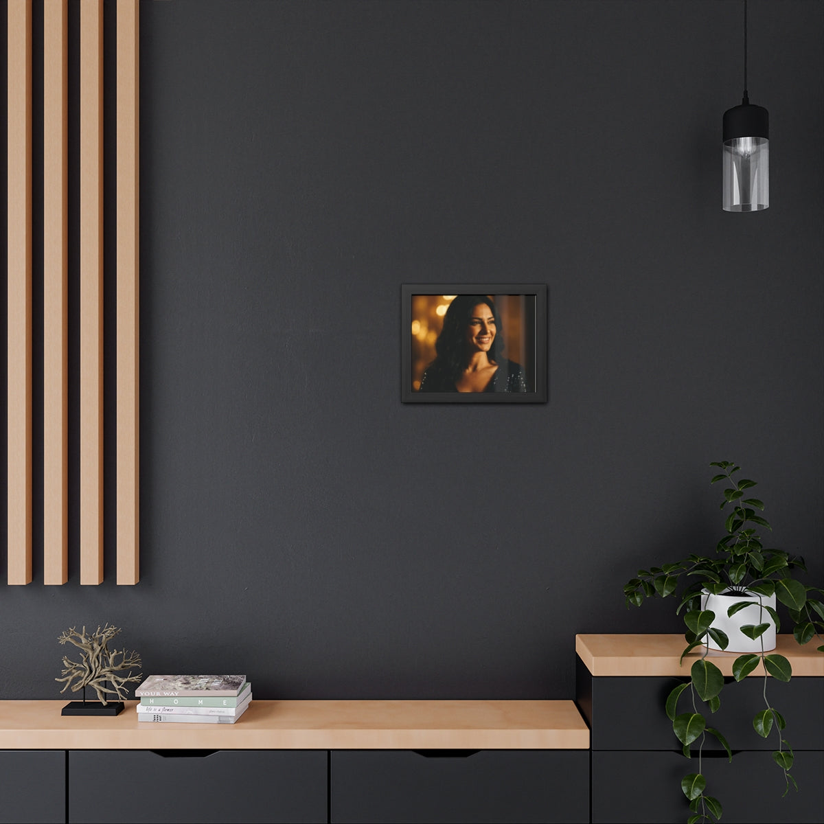 Framed Poster - Cinematic Portrait — Landscape