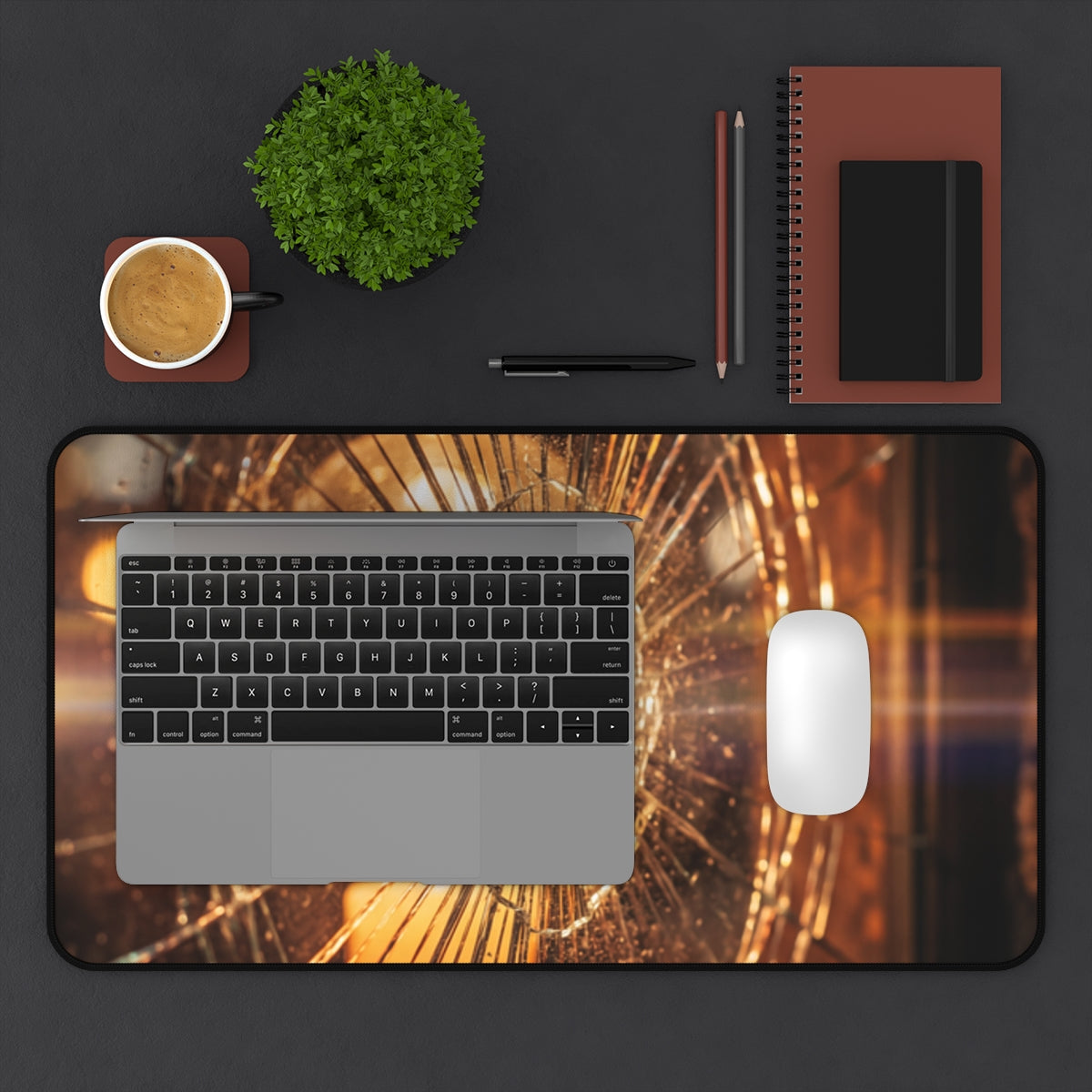 Desk Mat - Shattered Light Aesthetic