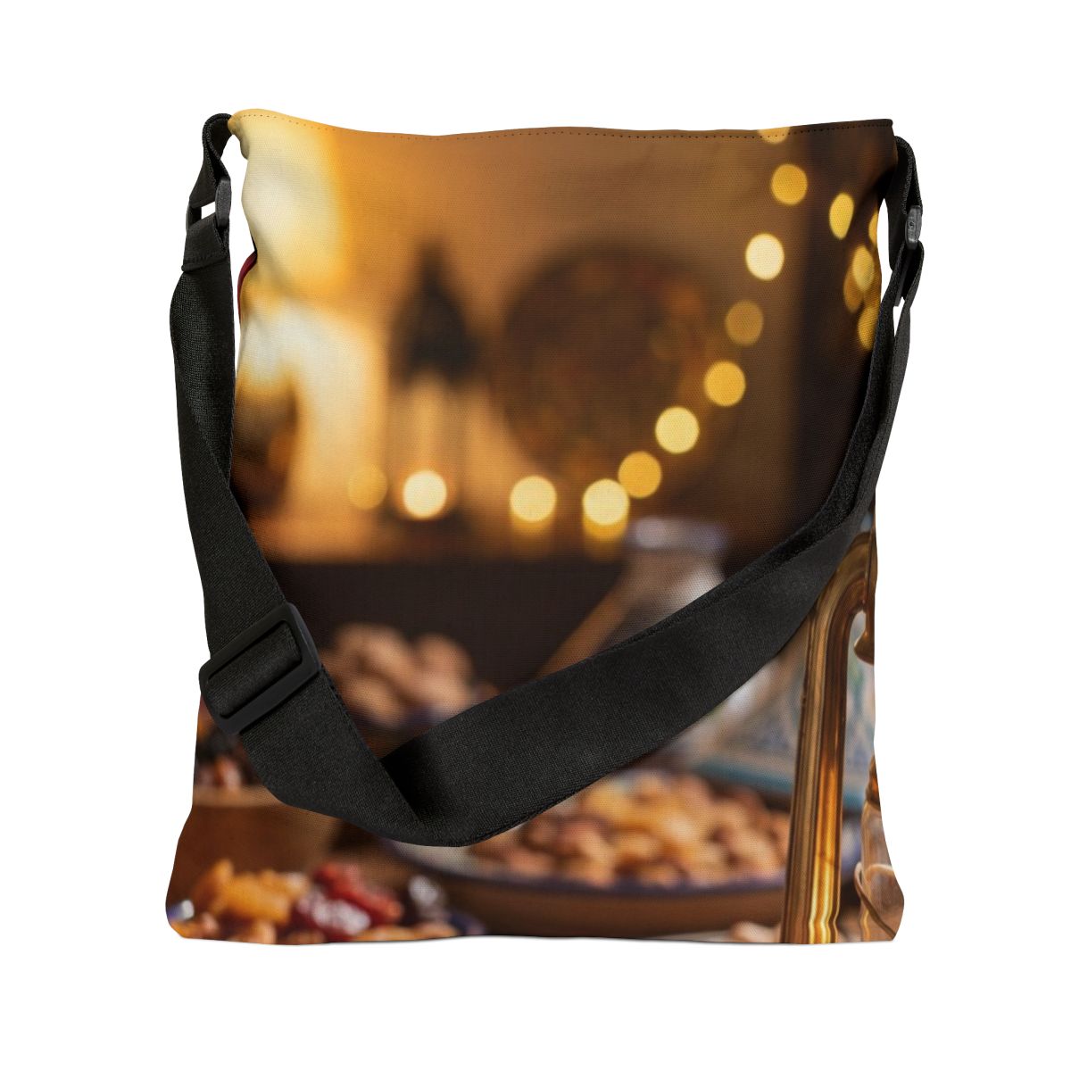 Adjustable Tote Bag - Persian Feast Crimson | Echovira...