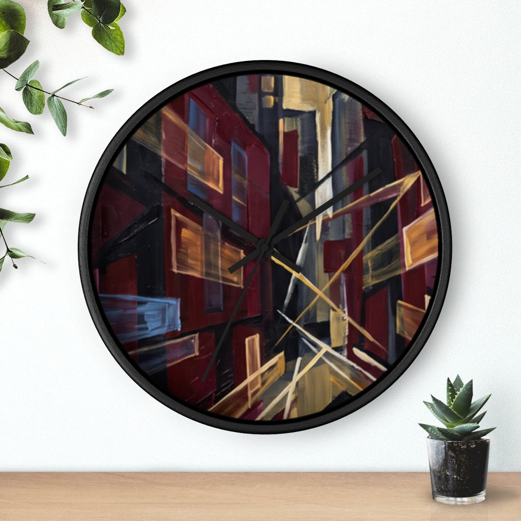 Wall Clock - Urban Perspective | Echovira Gallery