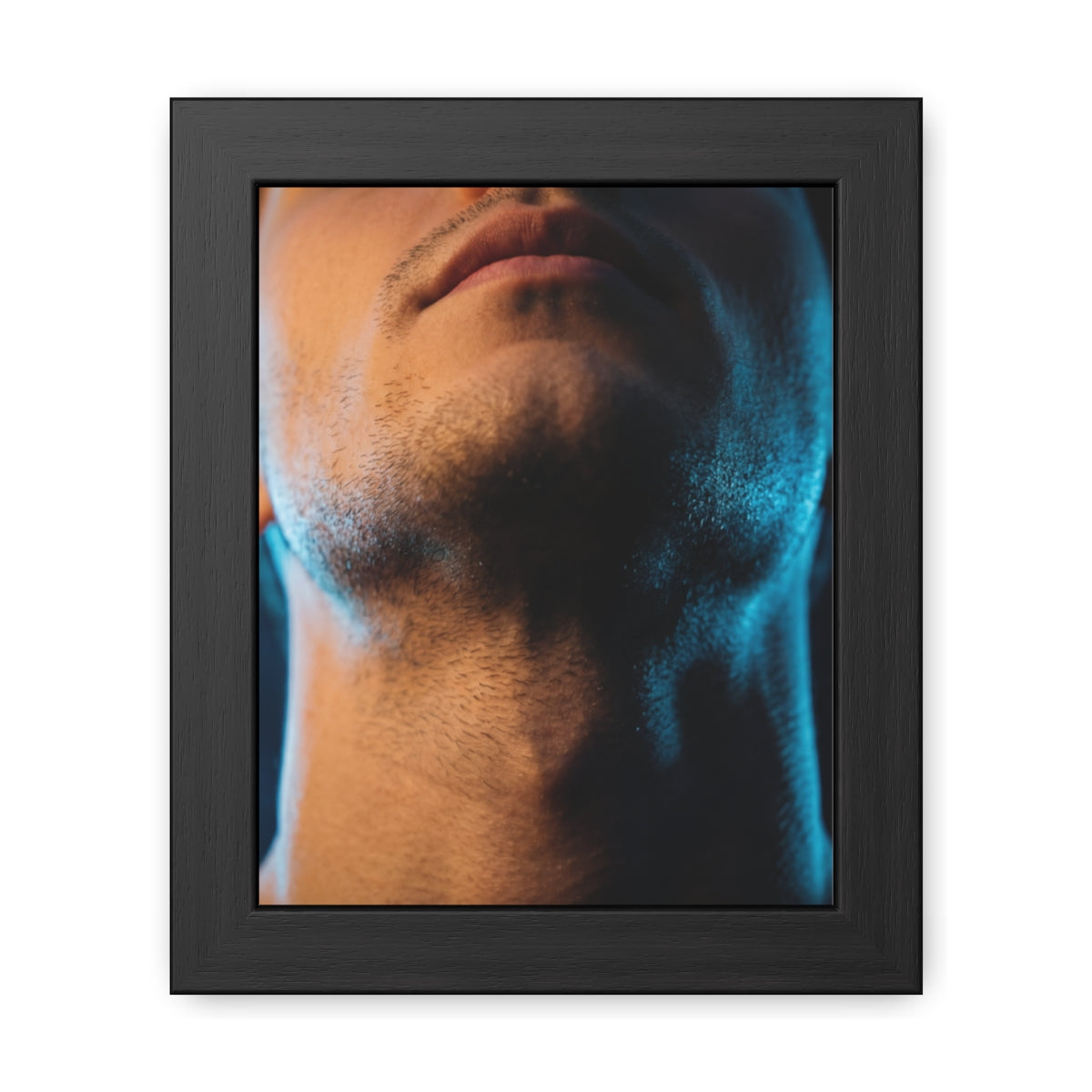Framed Poster - Cinematic Urban Wall — Portrait