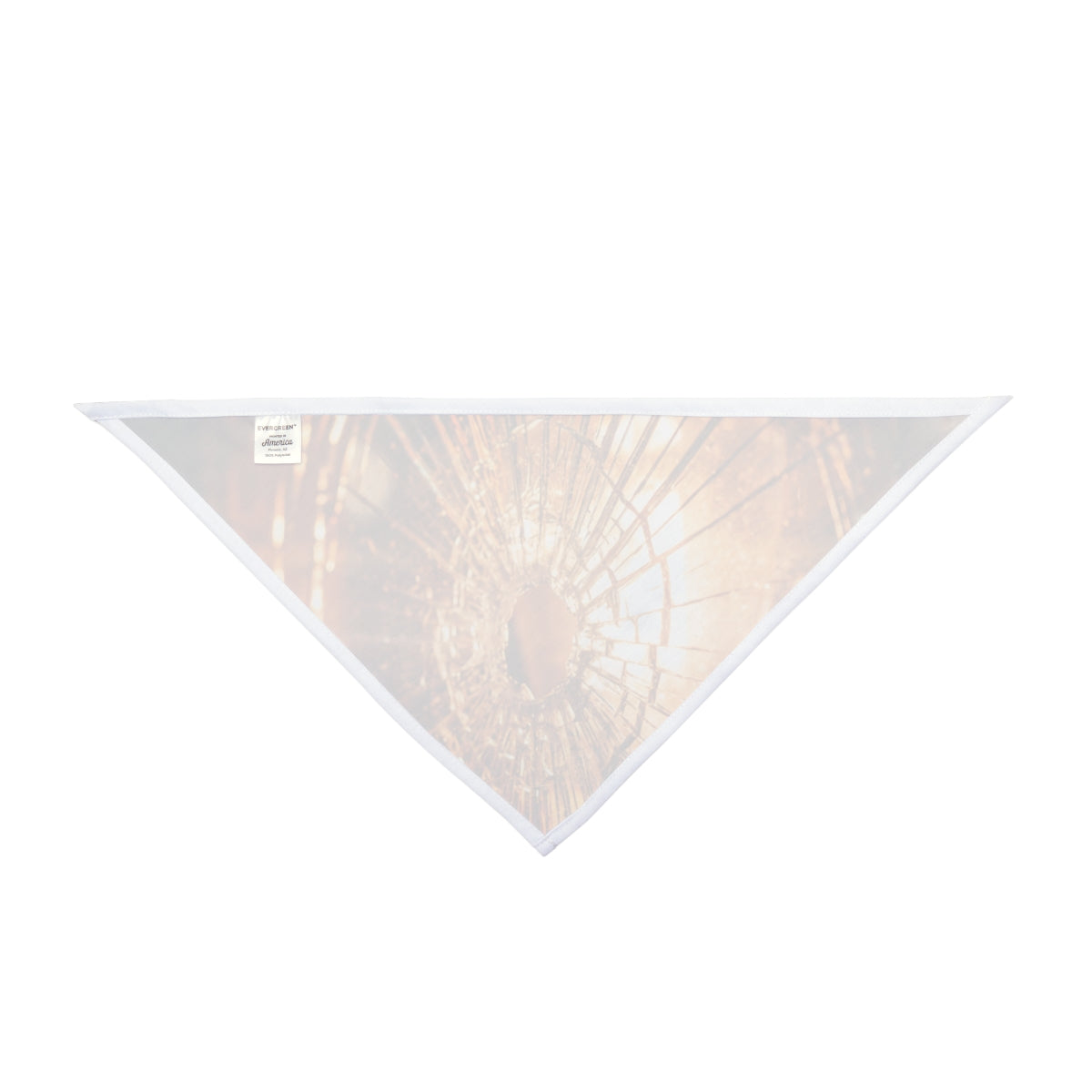 Pet Bandana - Fractured Golden Glow | Echovira Gallery