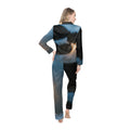 Women's Satin Pajamas - Midnight Shadows Pajamas - Moody......