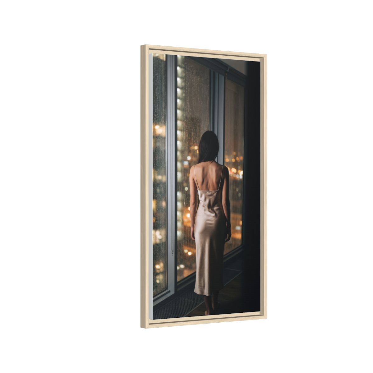 Framed Matte Canvas - Cinematic Nights
