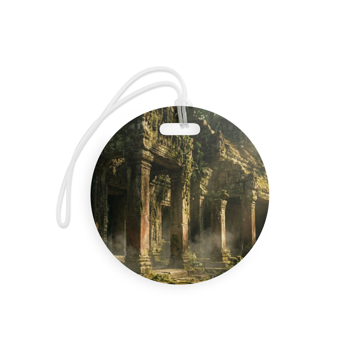 Luggage Tag - Ancient Temple Compass | Echovira Gallery