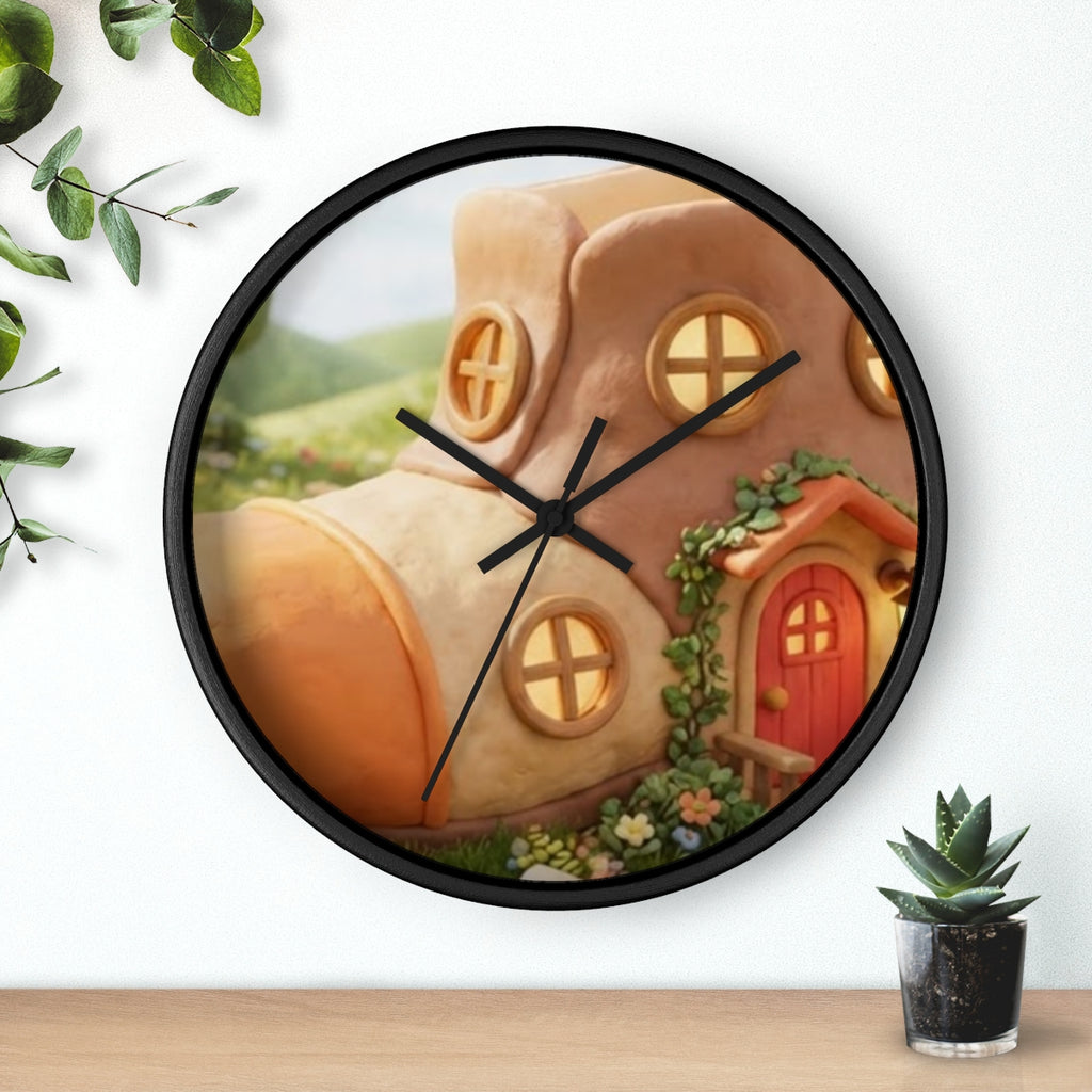 Wall Clock - Fairy Shoe Cottage | Echovira Gallery