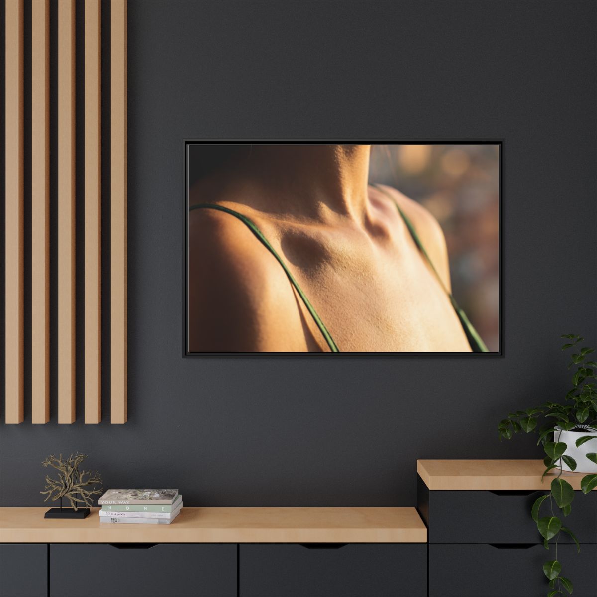 Matte Canvas Framed - Golden Hour Portrait