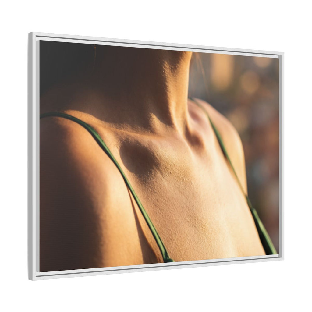 Framed Matte Canvas - Sunlit Muse