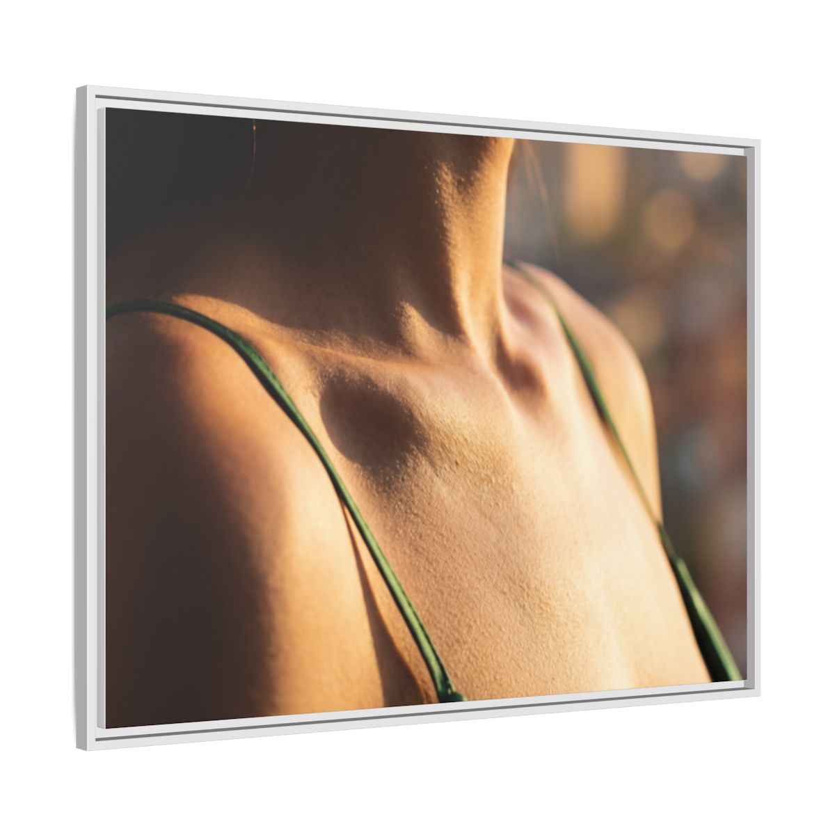 Framed Matte Canvas - Sunlit Muse