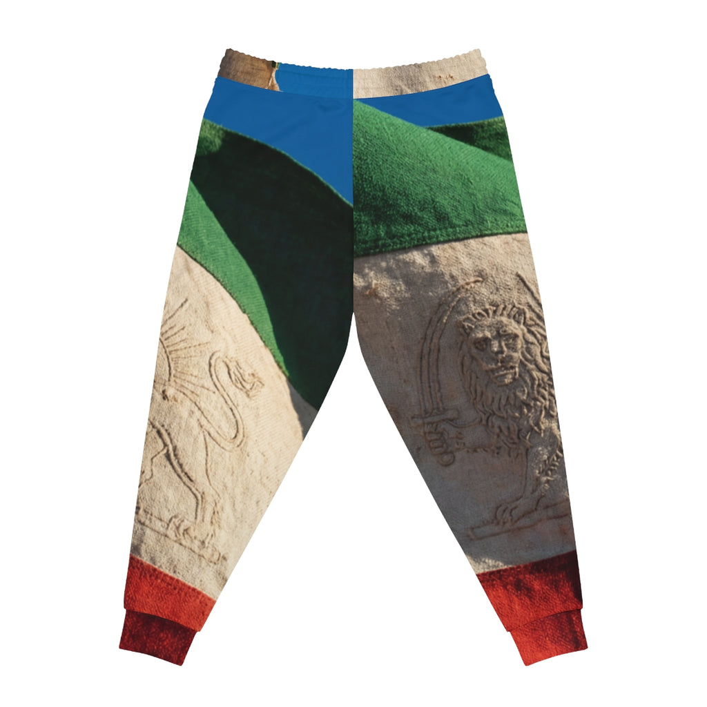 Athletic Joggers - Vintage Flag