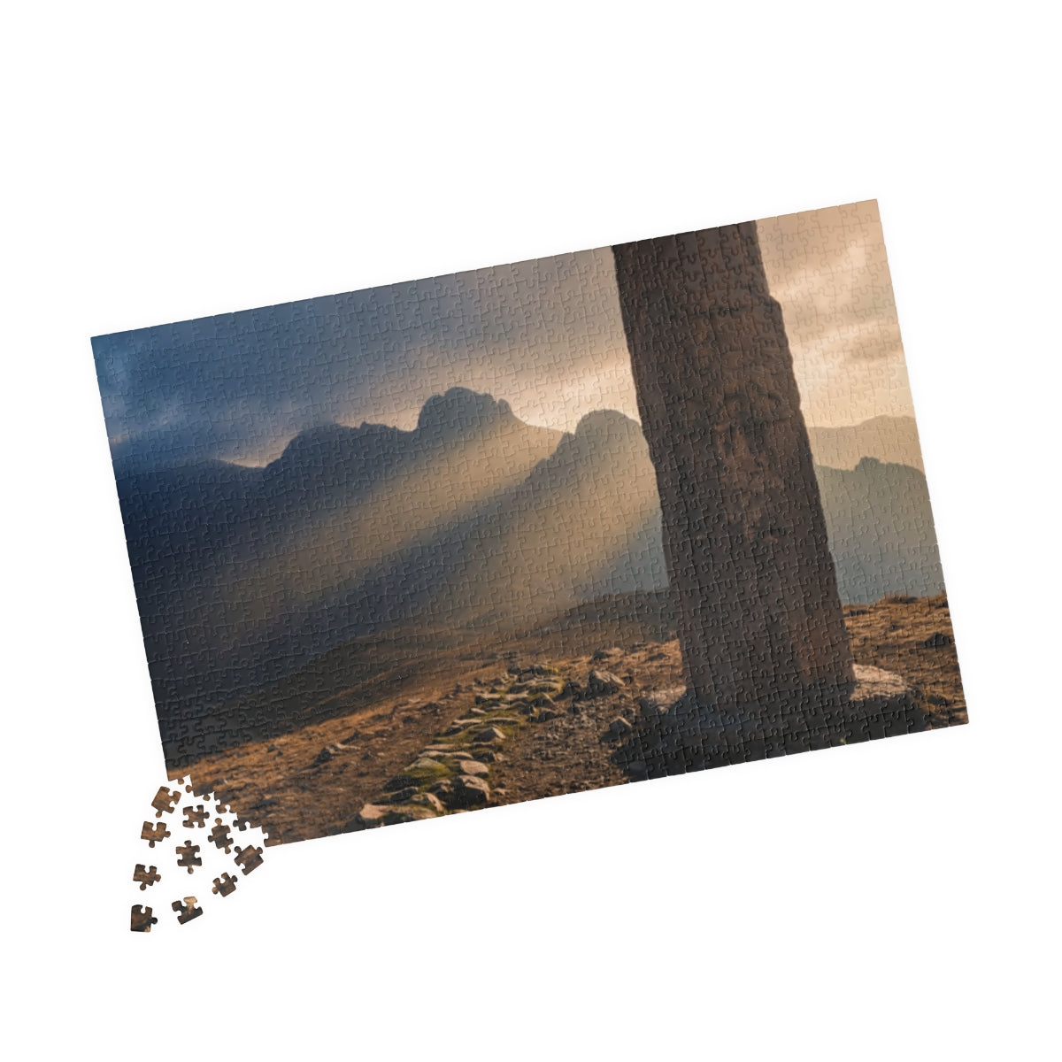 Puzzle - Ancient Mountain Sunbeams