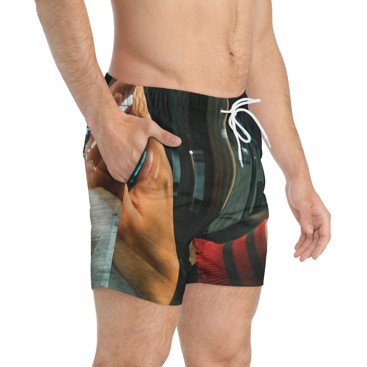 Swim Trunks - Metro Reflection | Echovira Gallery
