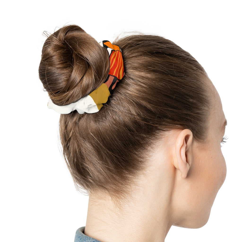 Scrunchie - Unity Mandala Folk Art | Echovira Gallery