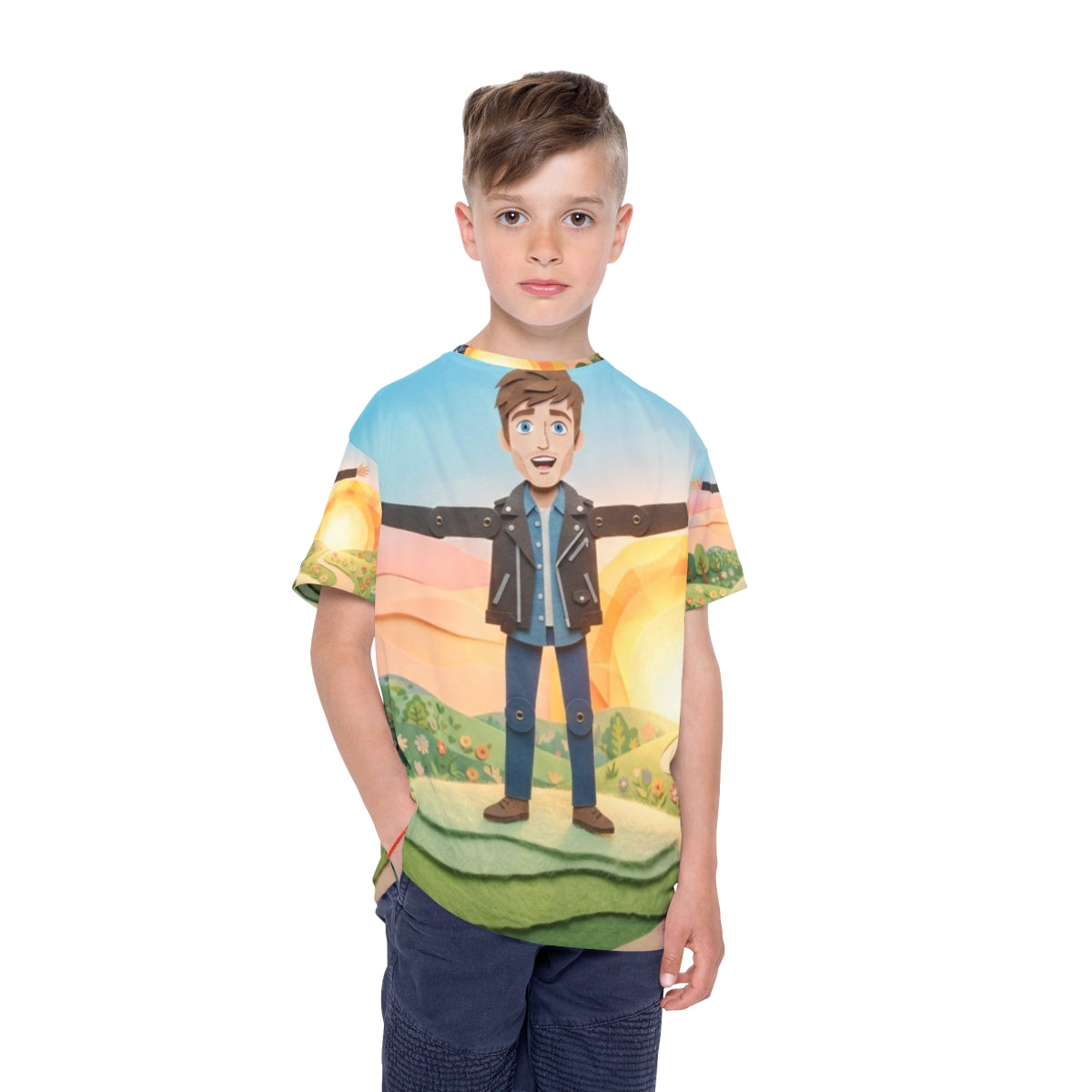 Kids Sports Jersey - Sunny Meadow Champ | Echovira Gallery