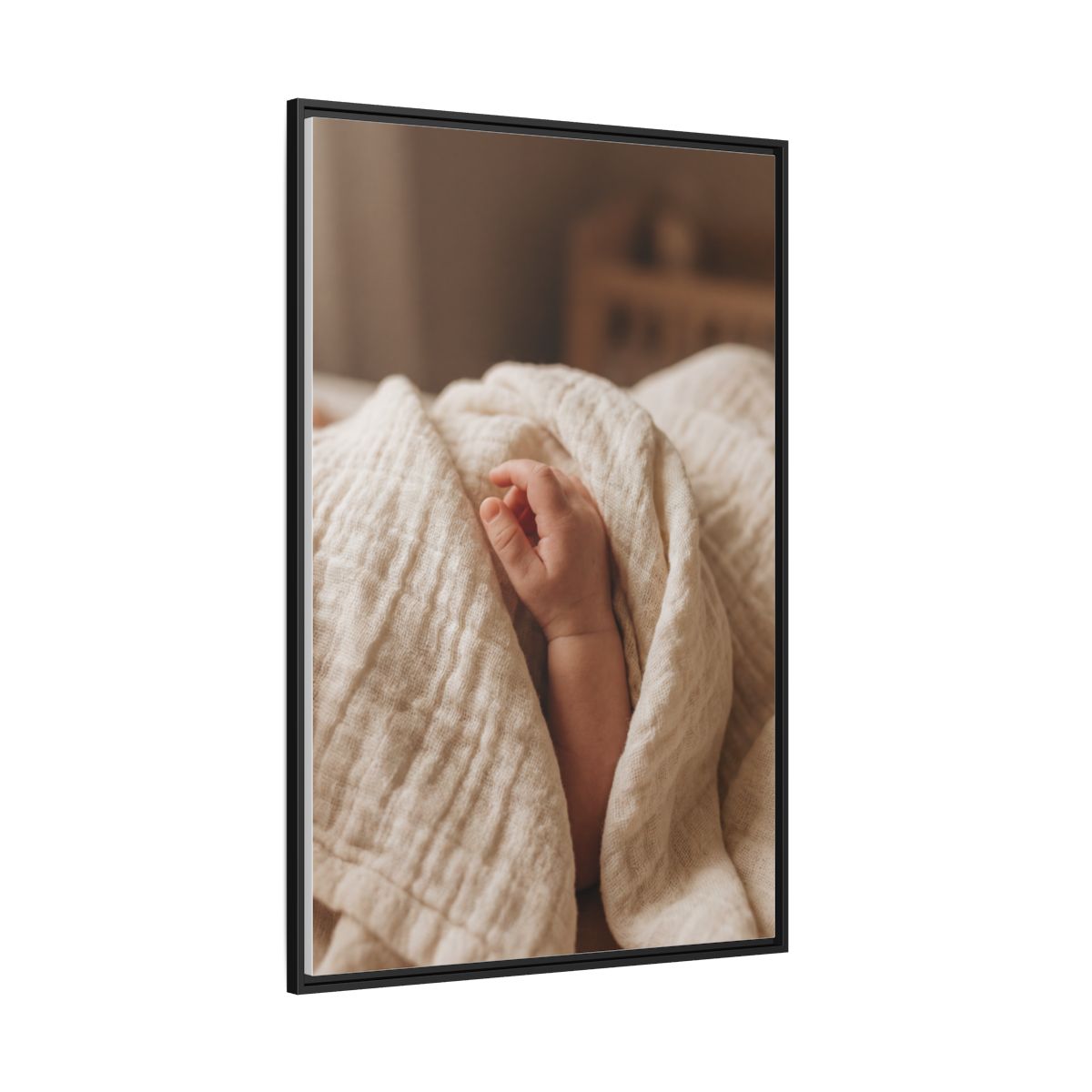 Framed Matte Canvas - Neutral Nursery