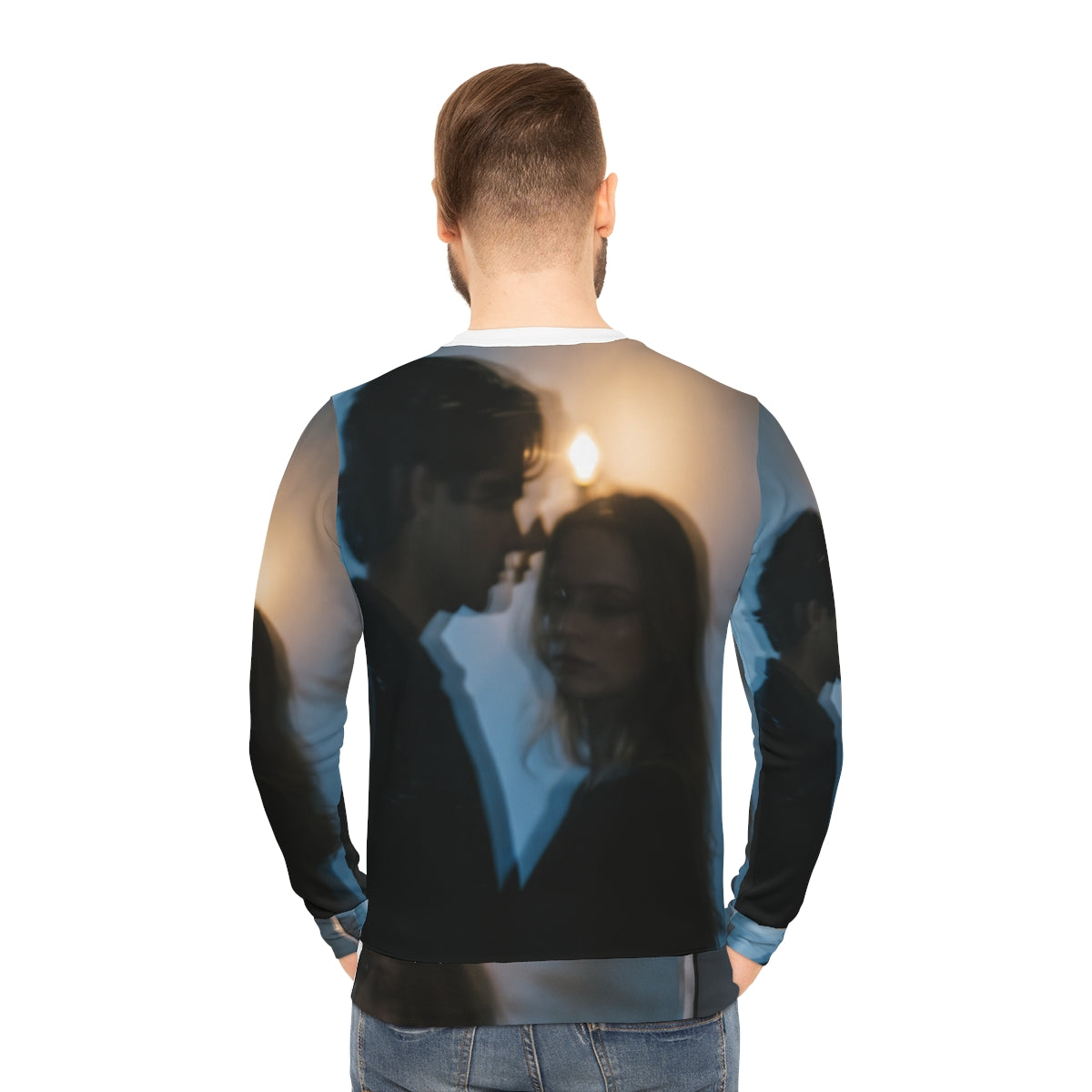 Midnight Shadow Men's Sweatshirt - Aesthetic Loungewear |...