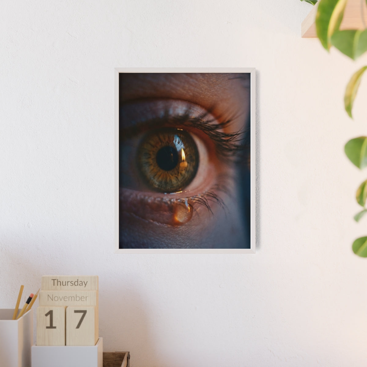 Posters with Wooden Frame - Eye Art