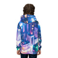 Children's Cyberpunk City Silhouette Hoodie