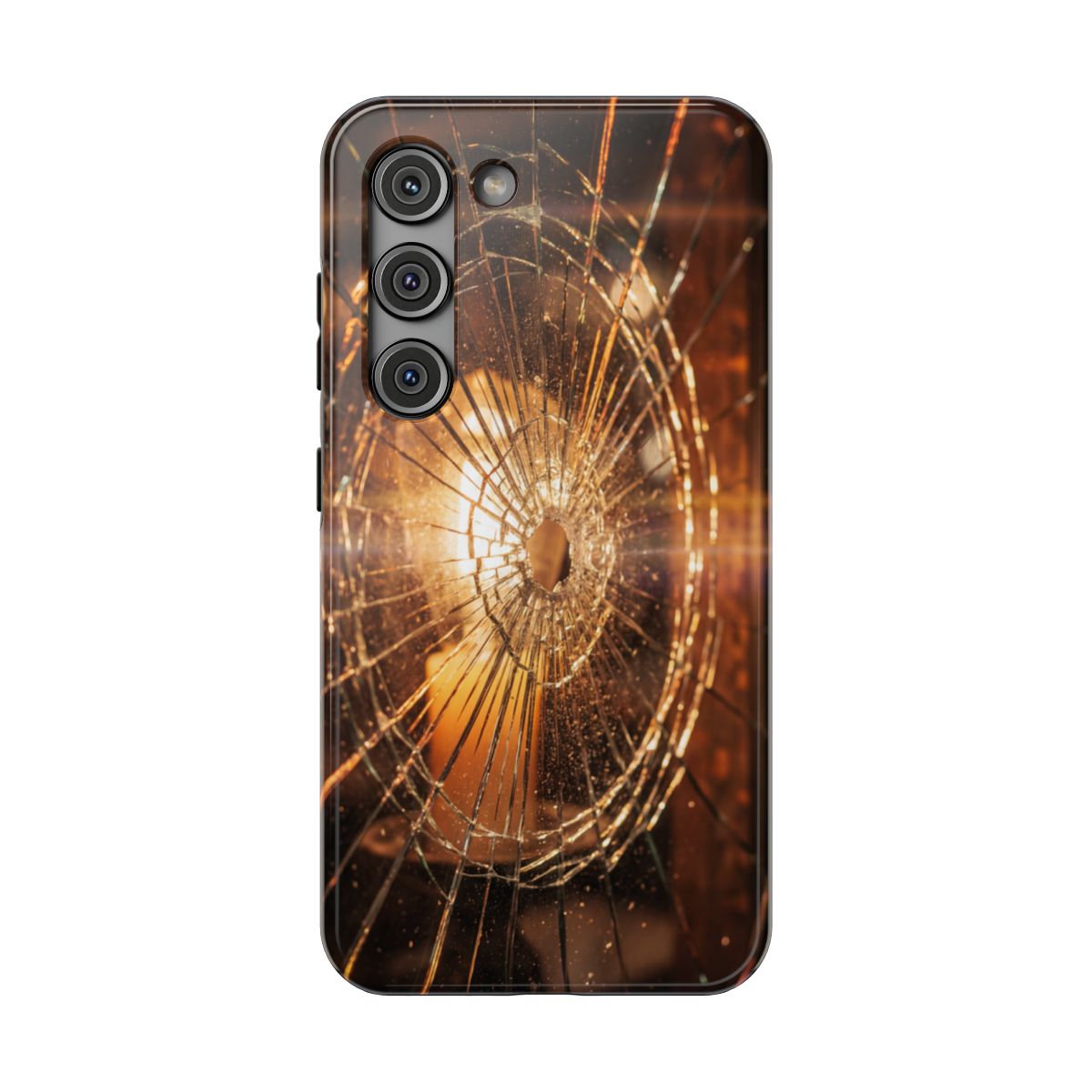 Impact-Resistant Case - Moody Fractured Glass