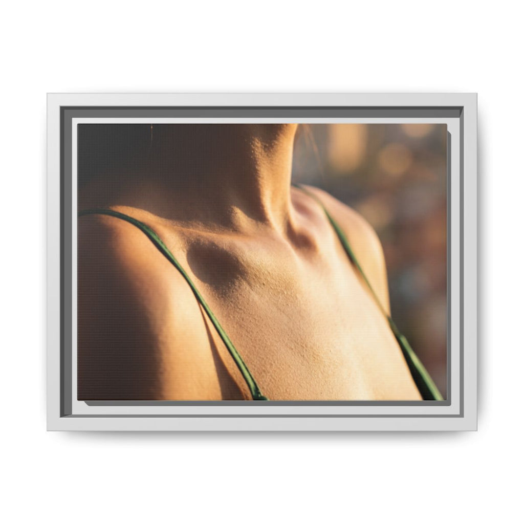 Framed Matte Canvas - Sunlit Muse