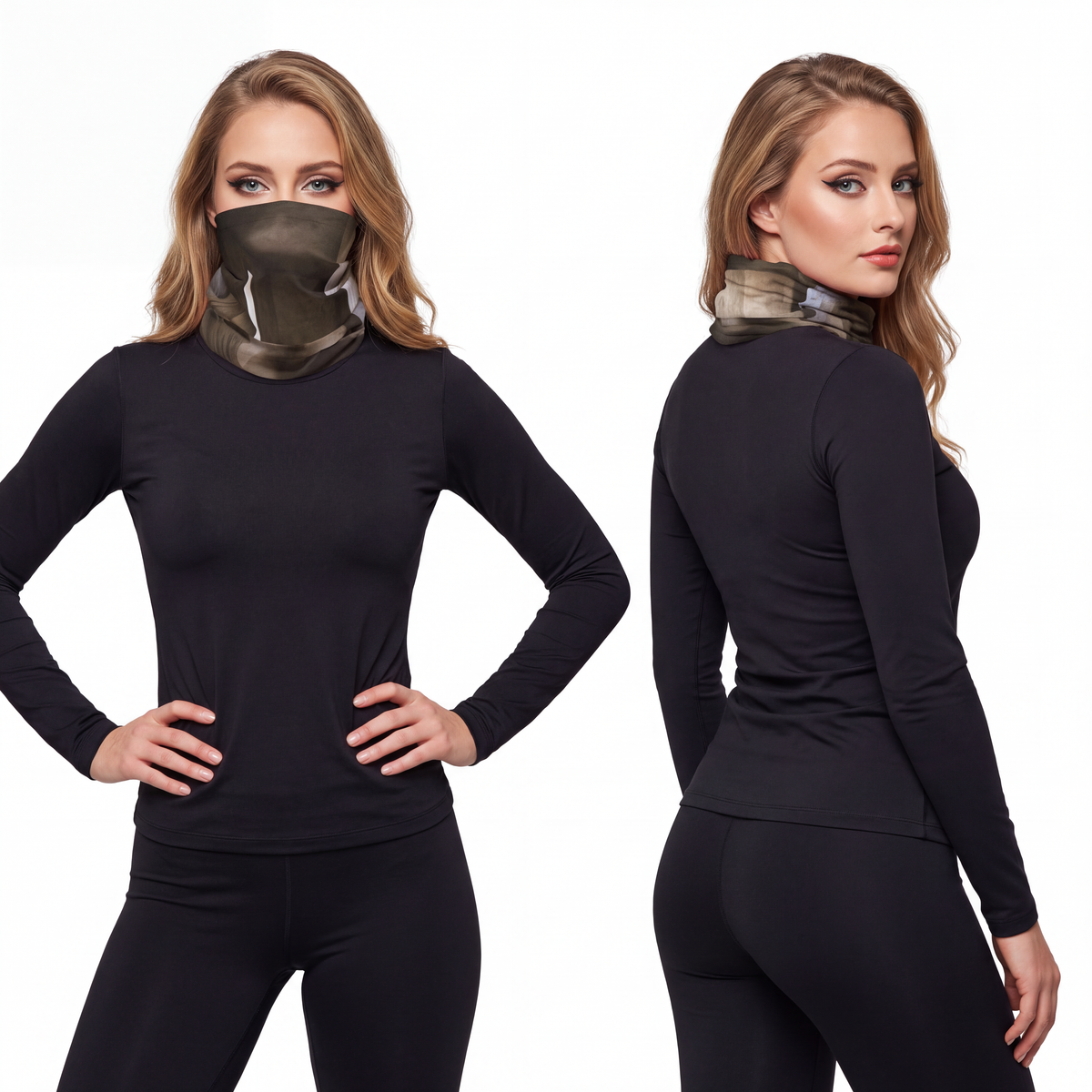 Lightweight Neck Gaiter - Shadows of the Citadel moody... |...