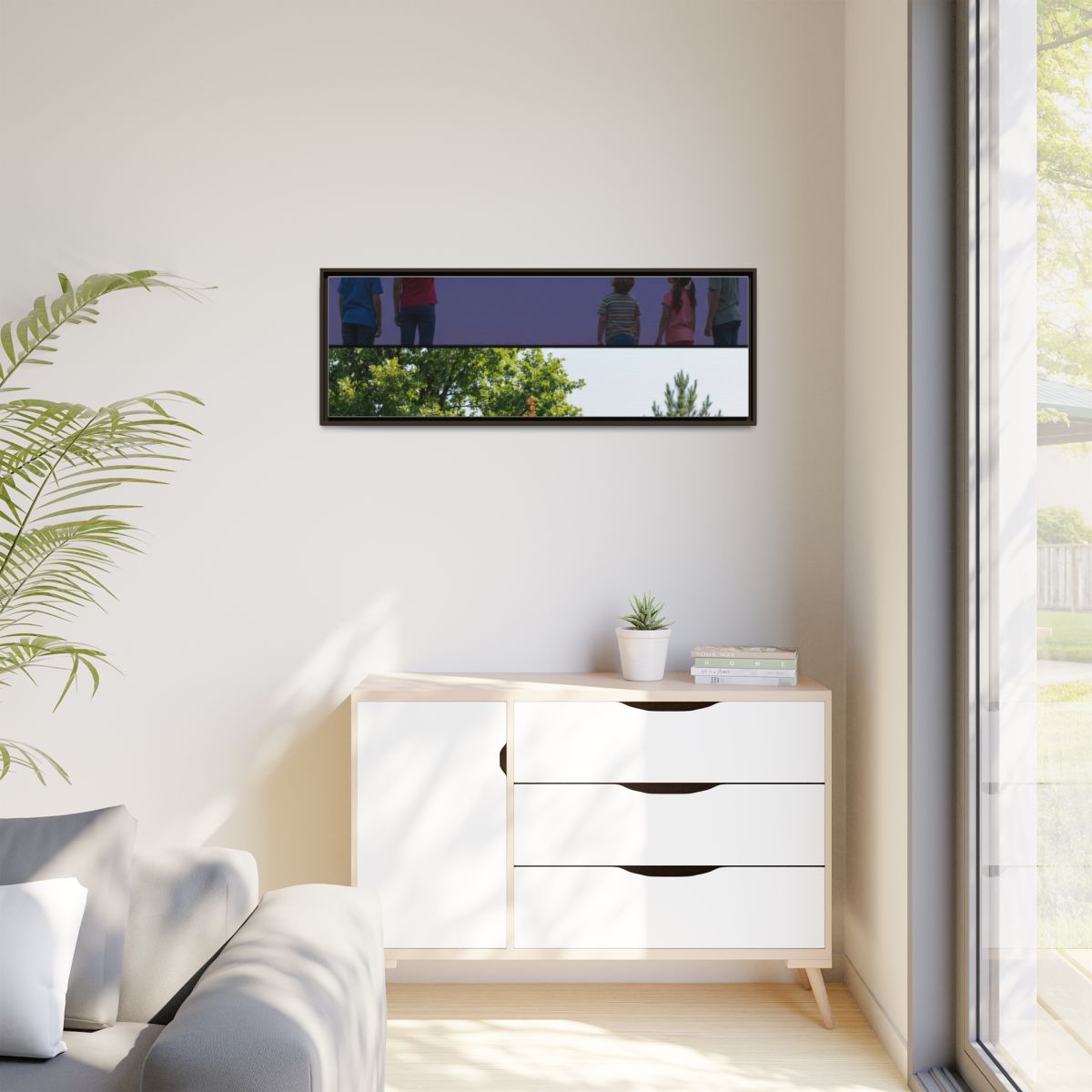 Matte Canvas, Framed - Stardust & Forest Discovery —... |...