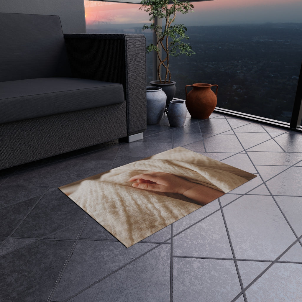 Outdoor Rug - Warm Minimalist Patio