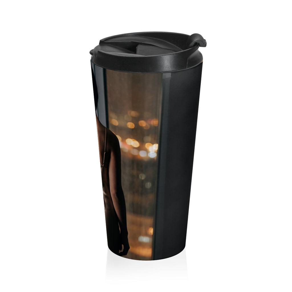 Travel Mug - Rainy City Commute