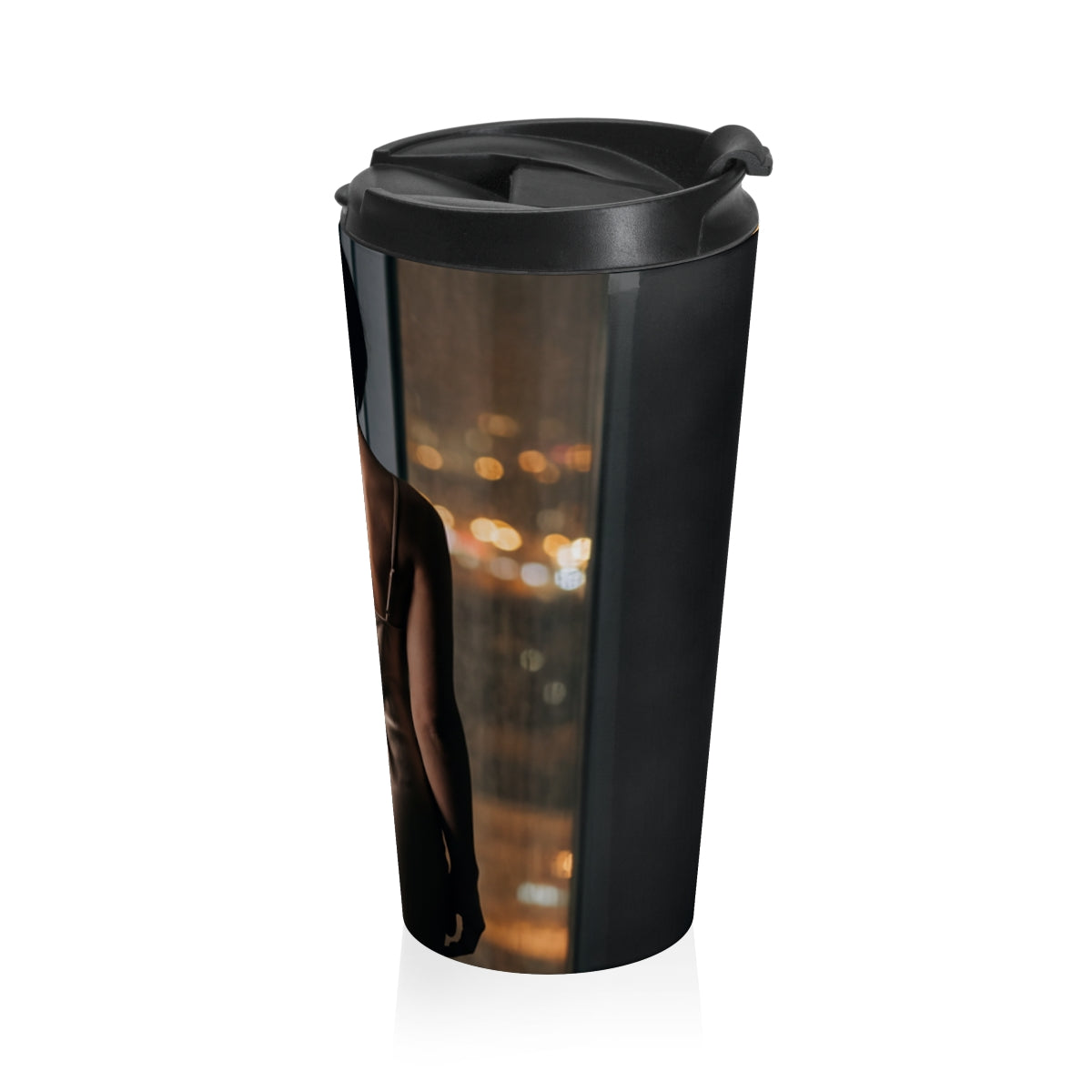 Travel Mug - Rainy City Commute
