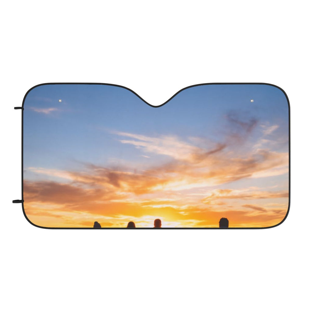 Car Sun Shades - Golden Horizon