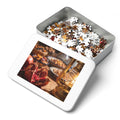 Jigsaw Puzzle with Tin - Amber Feast (30, 110, 252, 500... |...