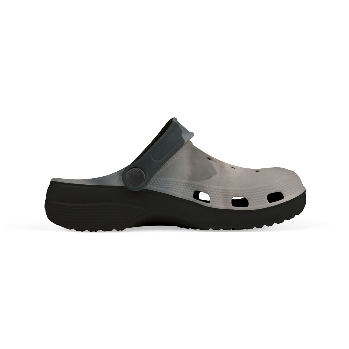 Kids' EVA Foam Clogs with Golden Moon Mountain Art