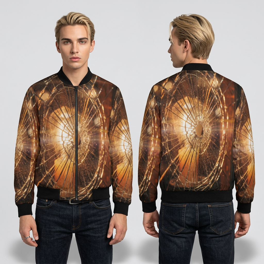 Men's Bomber Jacket - Cinematic Edge