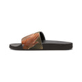 Women's Removable-Strap Sandals - Golden Rays of Unity Wall...