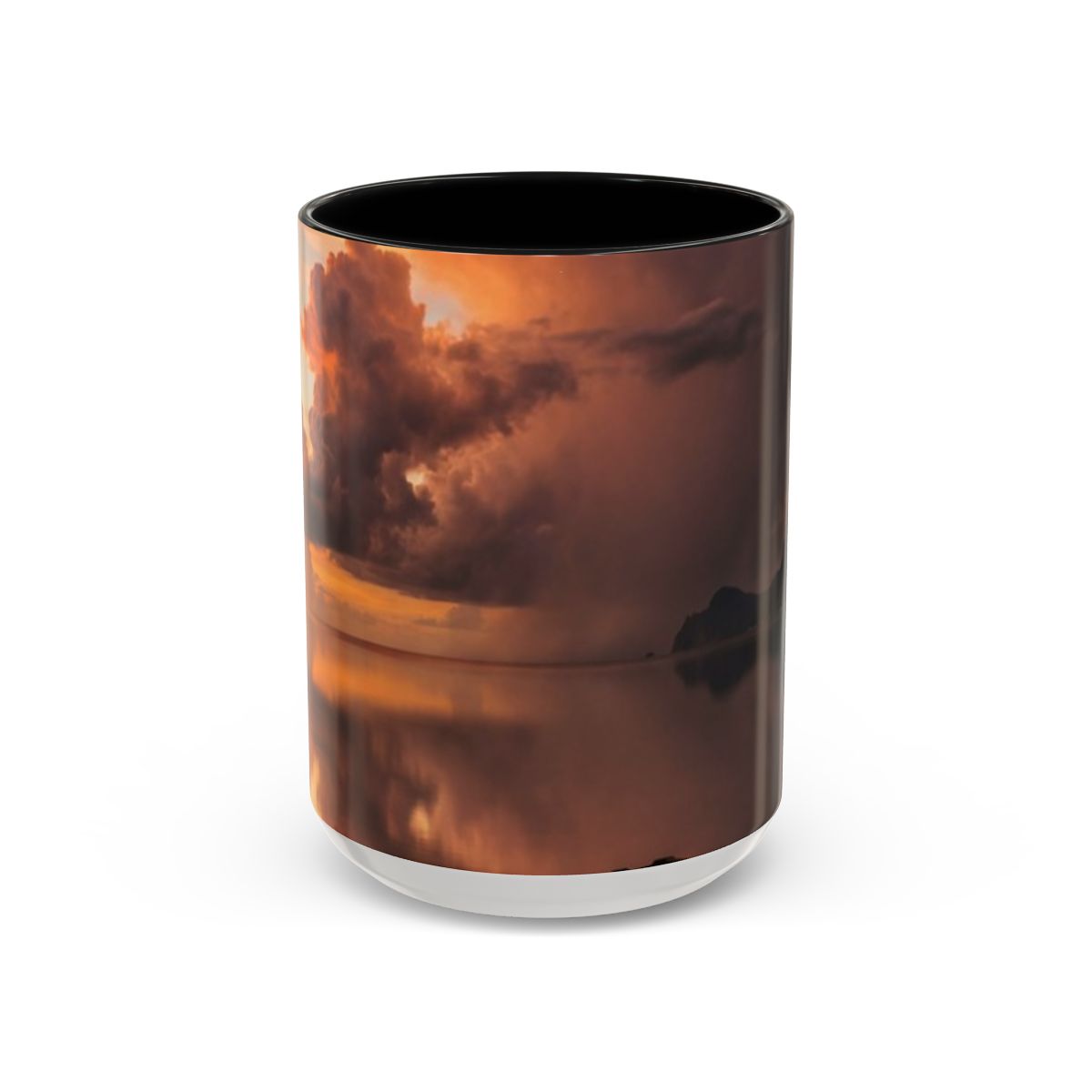 Accent Mug - Golden Hour Cloudscape | Echovira Gallery