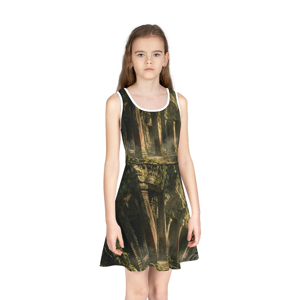 Girls' Sleeveless Sundress - Secret Temple | Echovira...