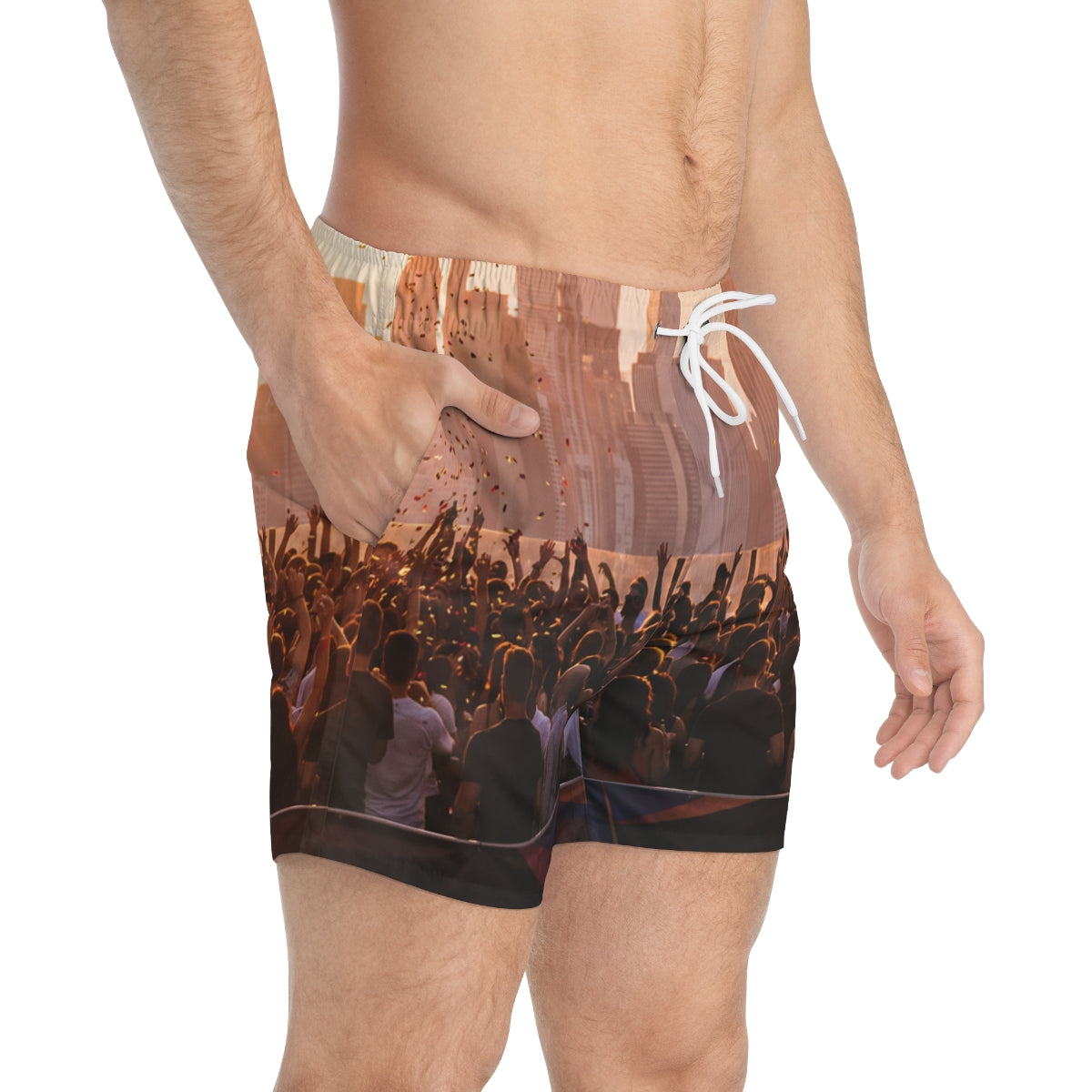 Swim Trunks - City Lights Festival | Echovira Gallery