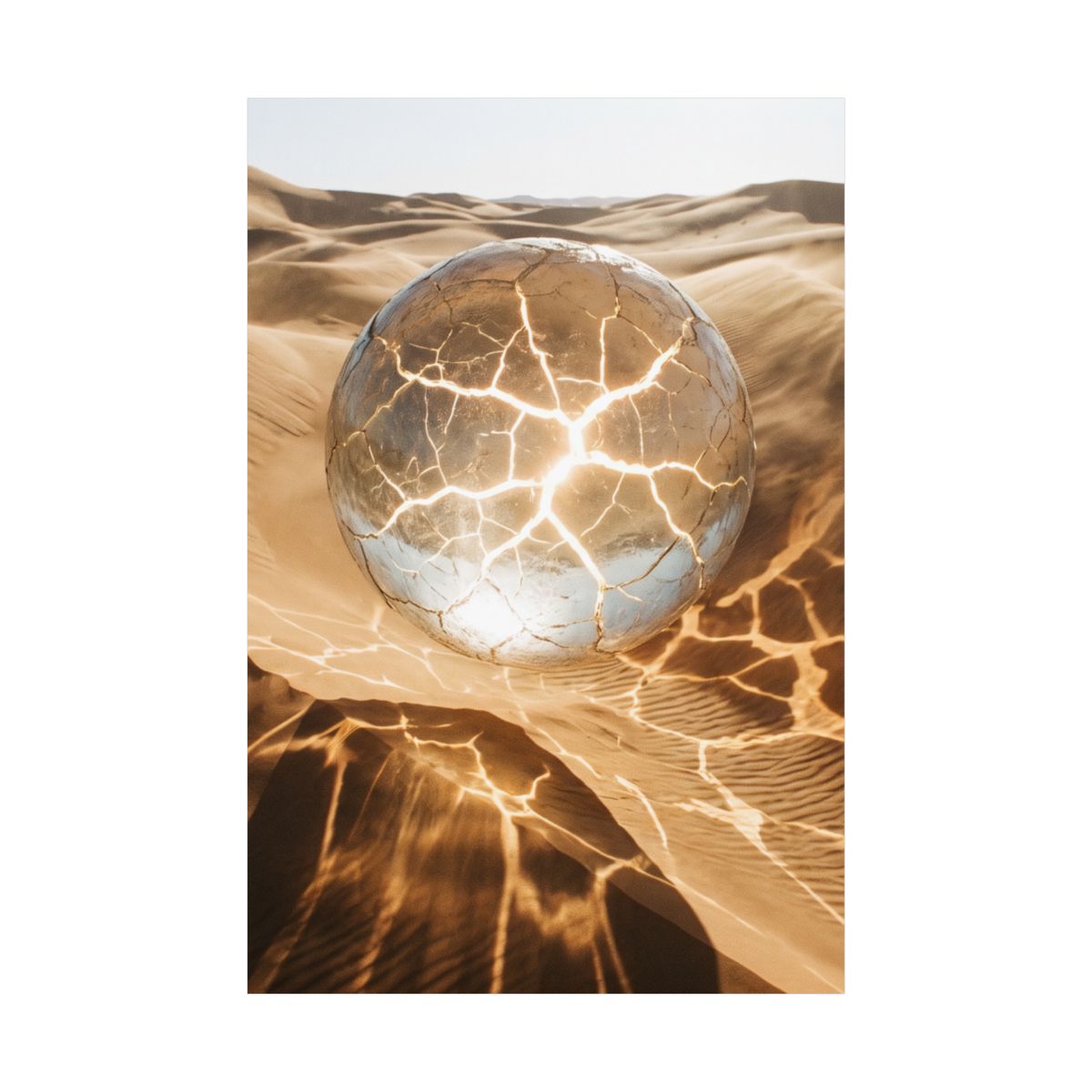 Matte Vertical Poster - Solaris Dunes (8×10 & 36×54) |...
