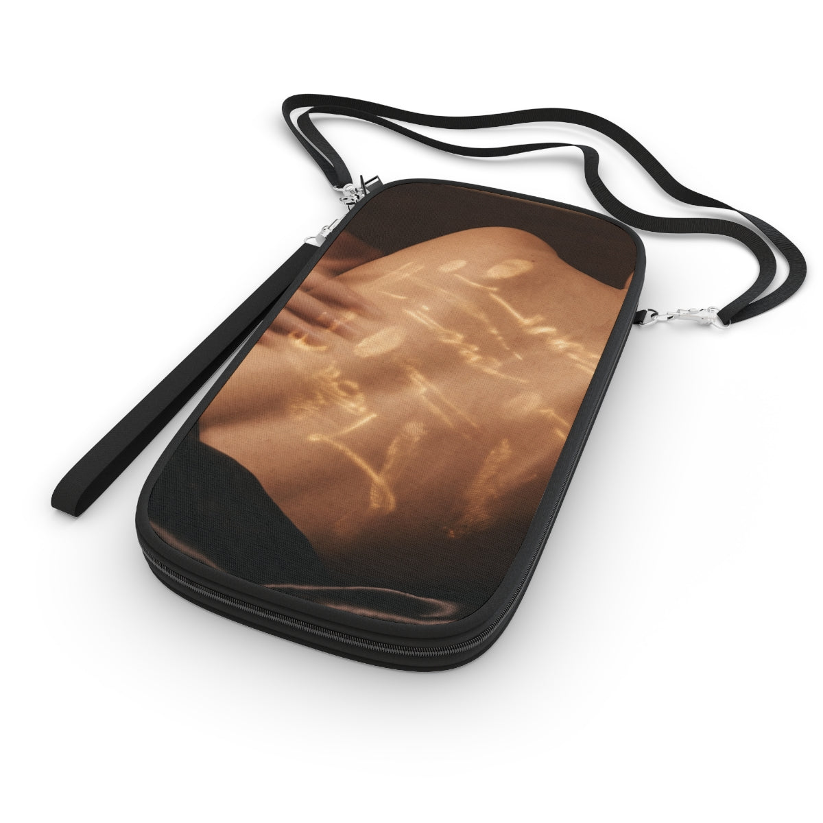 Passport Wallet - Luminous Shadow Cinematic Silhouette Art |...
