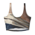 Polyester Sports Bra - Nocturne Muse Chiaroscuro Oil... |...
